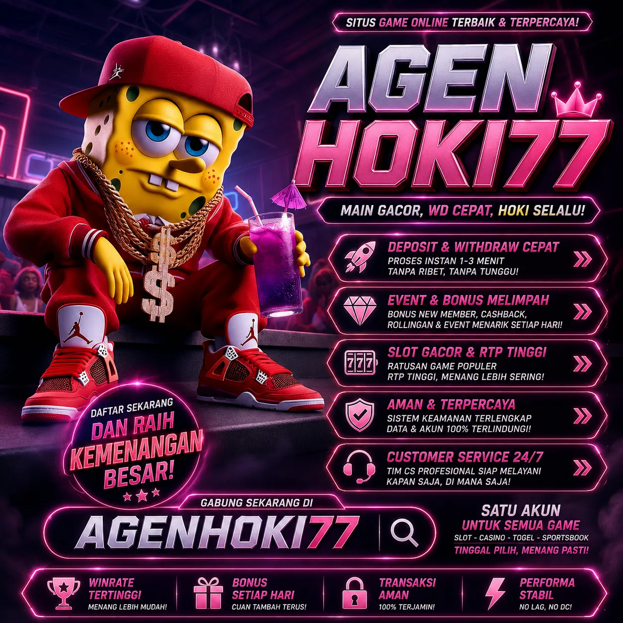 AGENHOKI77 Banner